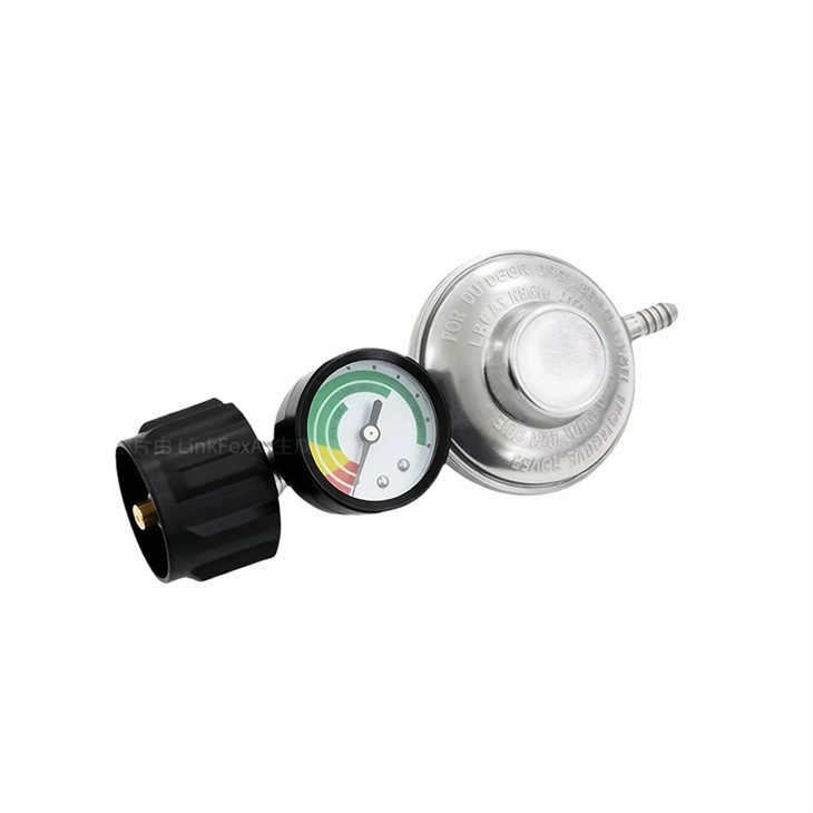 Propane Regulator with Gauge#